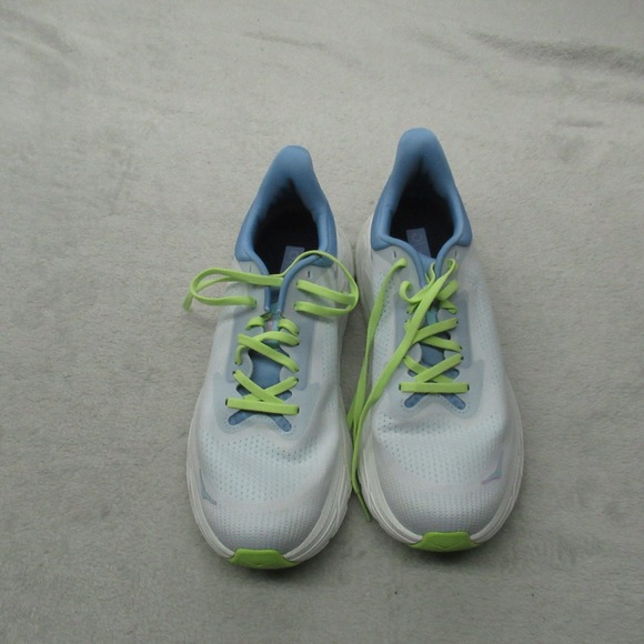 Hoka One One Women 11B Running Shoes White Arahi 7 Gym Light Lace Up Sneakers - Picture 2 of 14